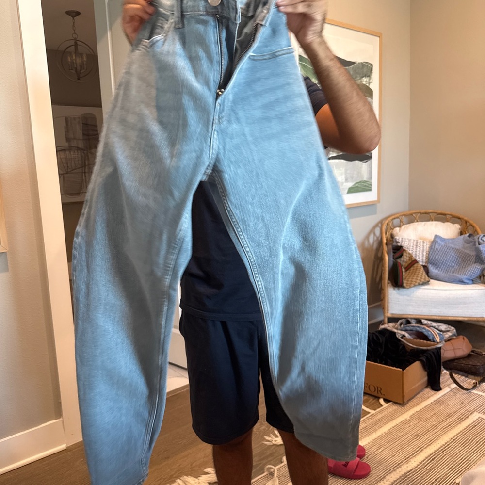 Zara Light Blue Denim Jeans